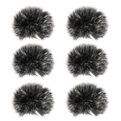 Hridz Mini Size Furry Windscreen for Microphone Universal Lapel Mic