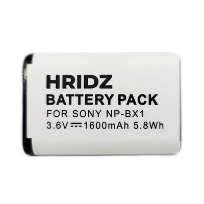 Hridz NP-BX1 1600mAh Replacement Battery for Sony RX100 Series & Cyber-shot Cameras