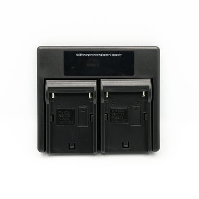 Hridz NP-F Series Dual Charger for Sony NP-F550/F570/F750/F770/F960/F970/F975