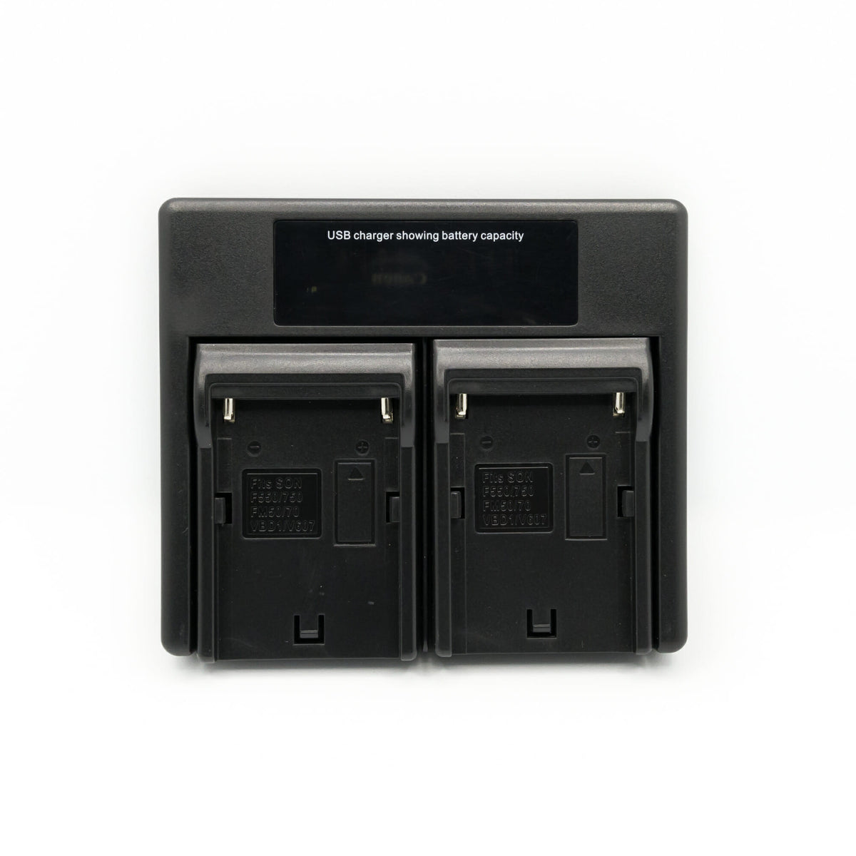 Hridz NP-F970 6600mAh Battery & Dual Charger Kit (2 Batteries) – for Sony NP-F Series Camcorders, Monitors & Video Lights