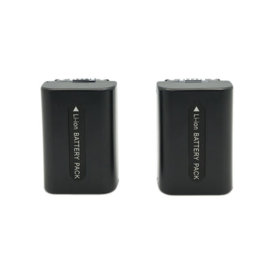 Hridz NP-FH50 2 Batteries & Dual Charger for Sony Cyber-Shot & Alpha Cameras