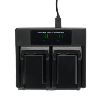 Hridz NP-FW50 2 Batteries & Dual Charger Kit for Sony Alpha & NEX Cameras