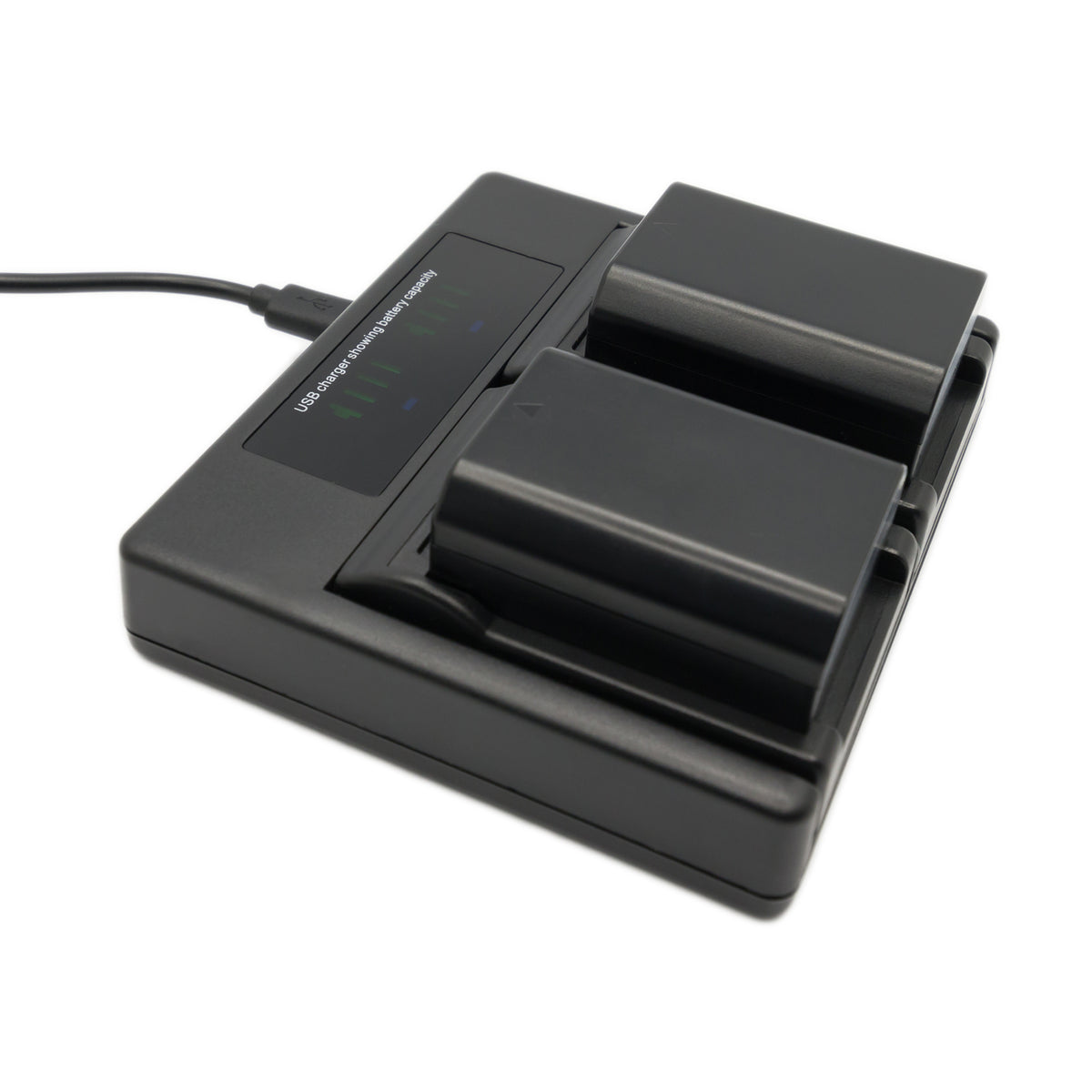 Hridz NP-FZ100 Battery & Charger Kit – 2 Batteries + Dual USB Charger for Sony A7 III, A7R IV, A7 IV, A9, A6600
