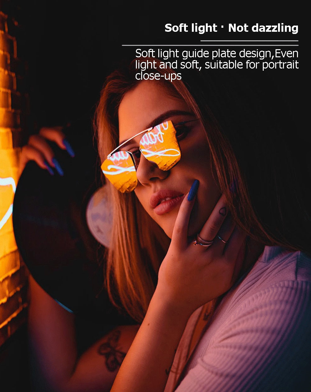 Hridz U800RGB Video Light Dimmable Wireless LED Lights for Photo Studio Wedding