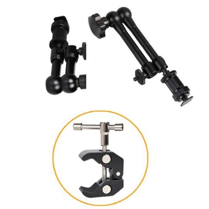 11 Metal Magic Arm & Clamp Stand - Hridz DSLR Accessory Kit – HRIDZ
