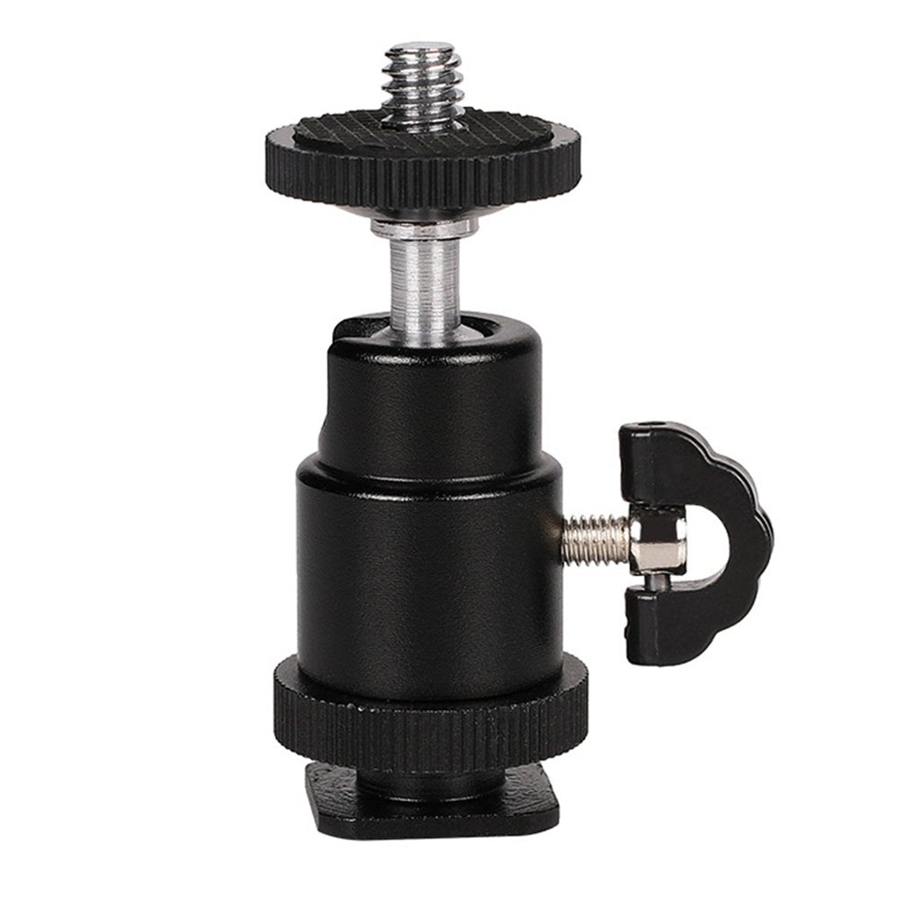 Metal Hot Shoe PTZ Small Cloud Platform Bracket | Photography Light Bracket