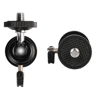 Metal Hot Shoe PTZ Small Cloud Platform Bracket | Photography Light Bracket