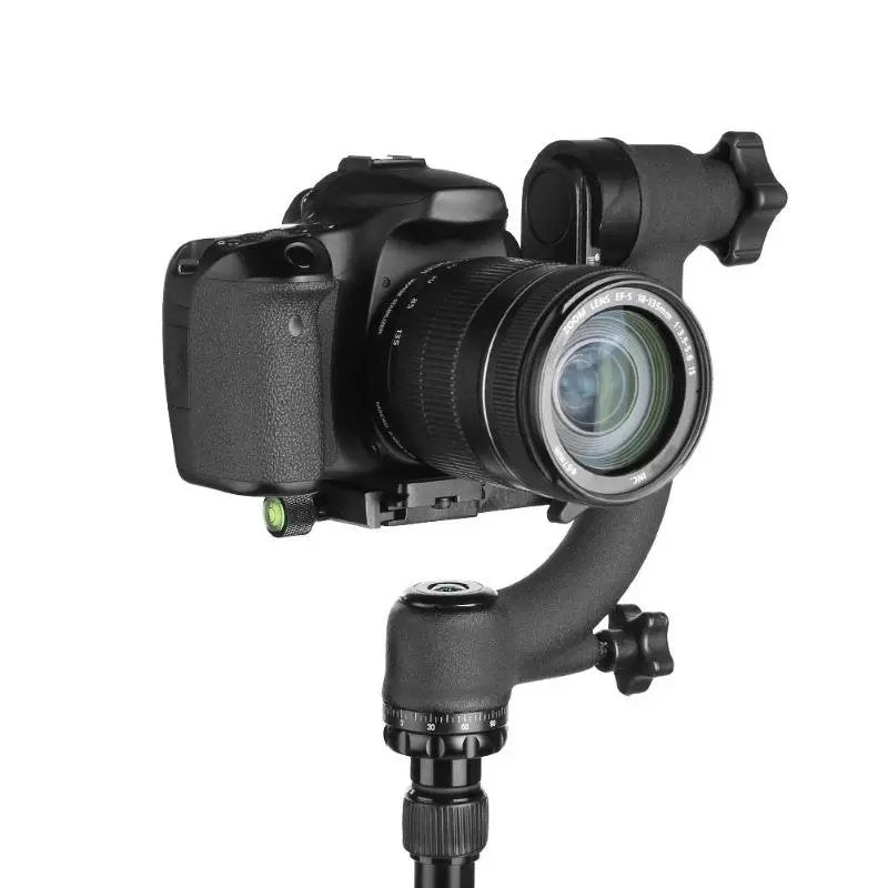 Panoramic Gimbal Clamp Tripod Ball Head Heavy duty ST-360 QR System with Arca-Swiss Standard Quick Release Plate