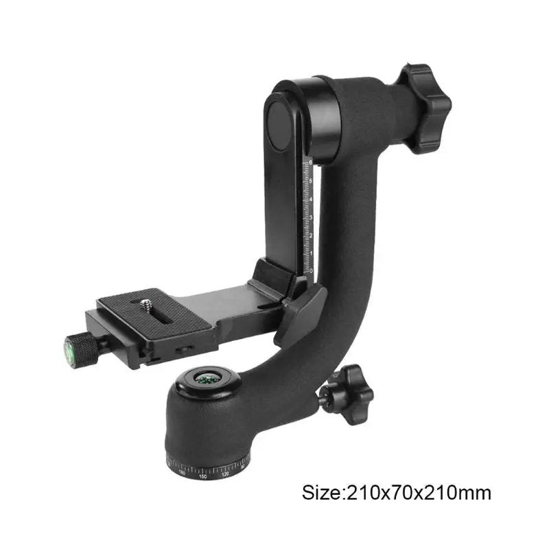 Panoramic Gimbal Clamp Tripod Ball Head Heavy duty ST-360 QR System with Arca-Swiss Standard Quick Release Plate