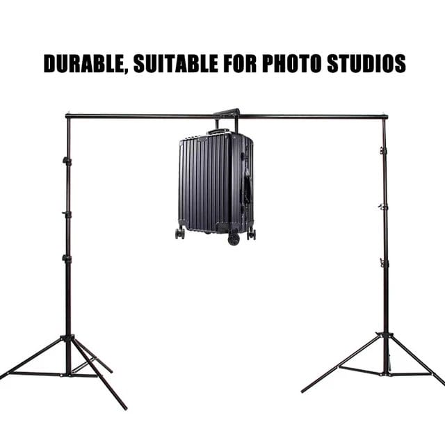 Professional 2x3m Backdrop Support System – Adjustable Tripod Stands with Crossbars, Sandbags & Carry Bag for Photography & Video